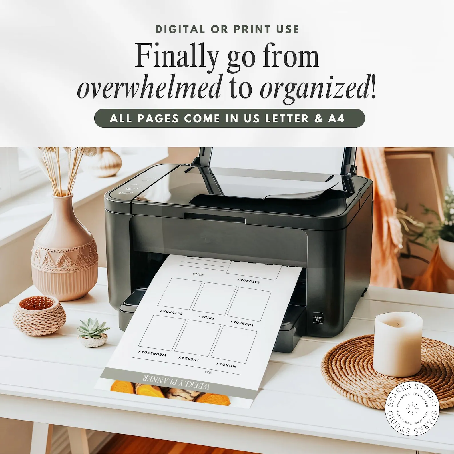 Go from Overwhelmed to Organized
